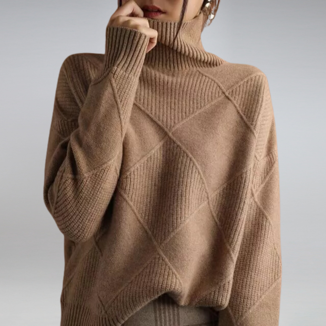 Adelina | Weicher Rollkragenpullover