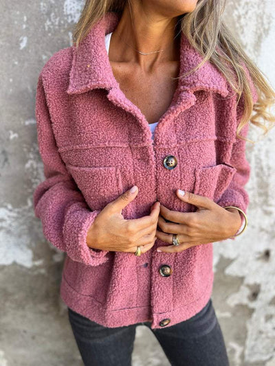 Sofia™ | Teddystoff Frühlingsjacke