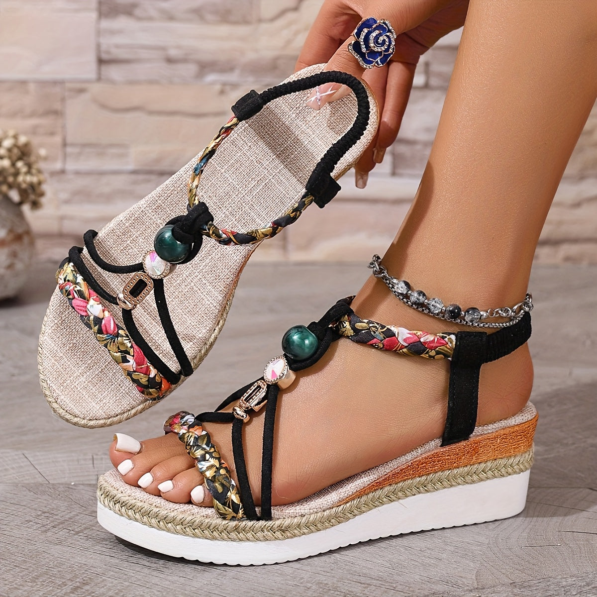 Sylvia - Elegante Freizeit-Sandalen