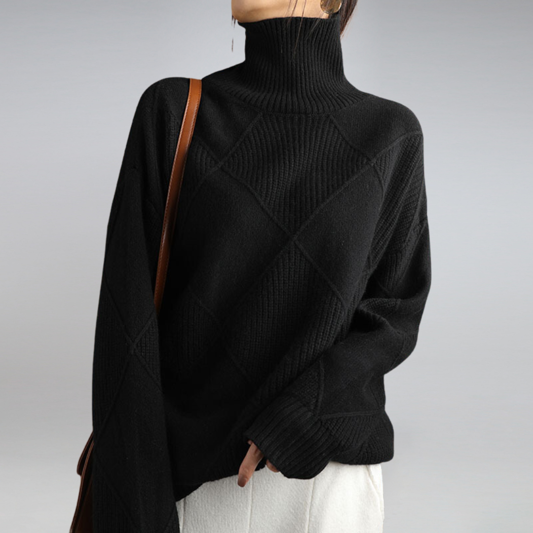 Adelina | Weicher Rollkragenpullover