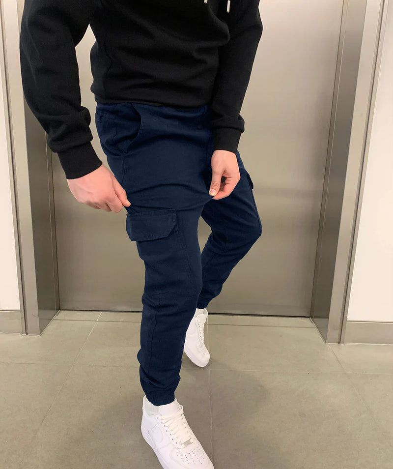 The Lancaster Label | Pantalon Cargo Confort Premium