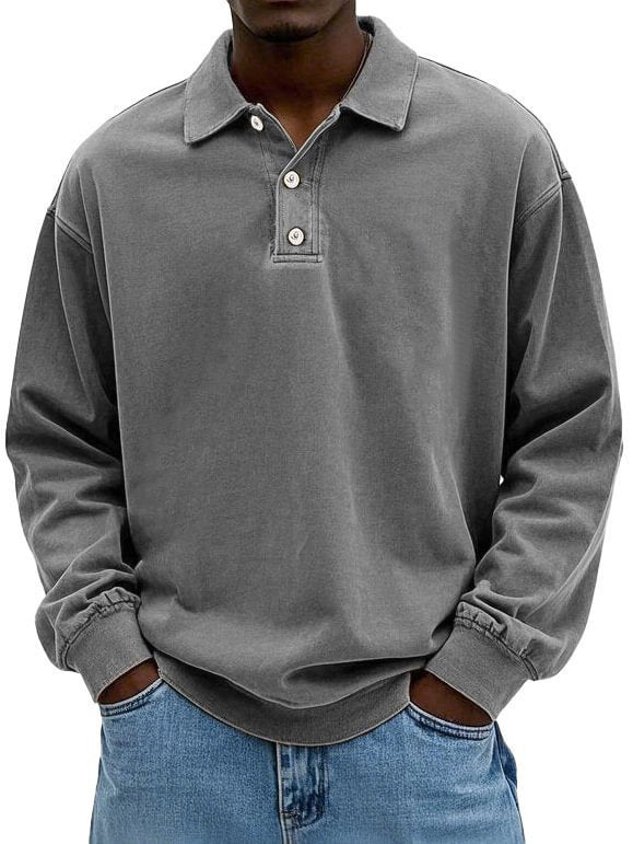 Erwin | Poloshirt mit strukturiertem Kragen