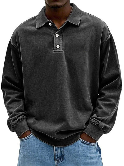 Erwin | Poloshirt mit strukturiertem Kragen