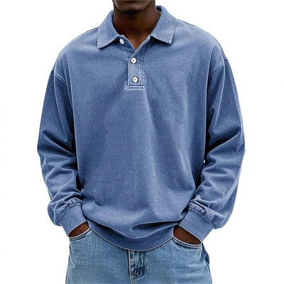Erwin | Poloshirt mit strukturiertem Kragen