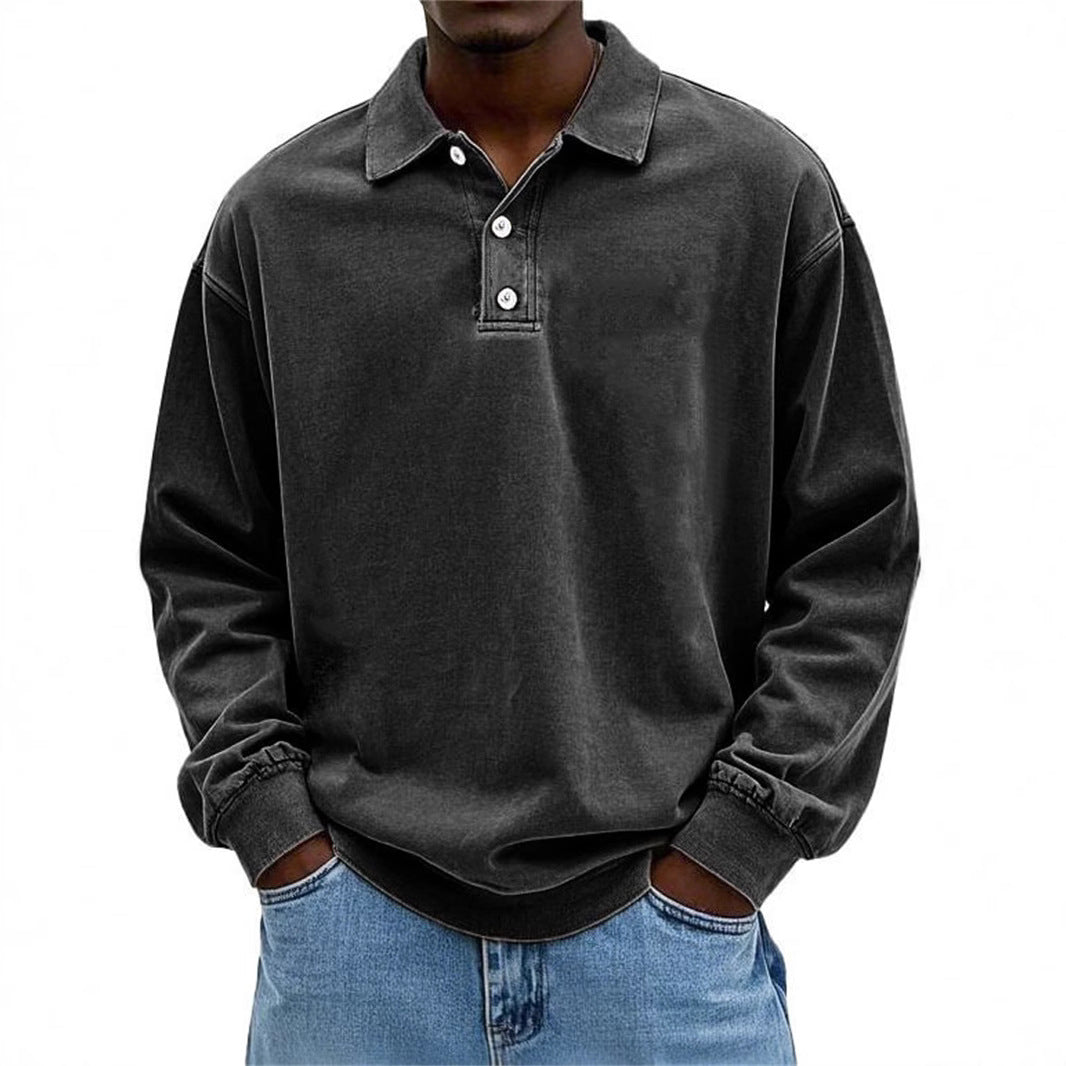 Erwin | Poloshirt mit strukturiertem Kragen