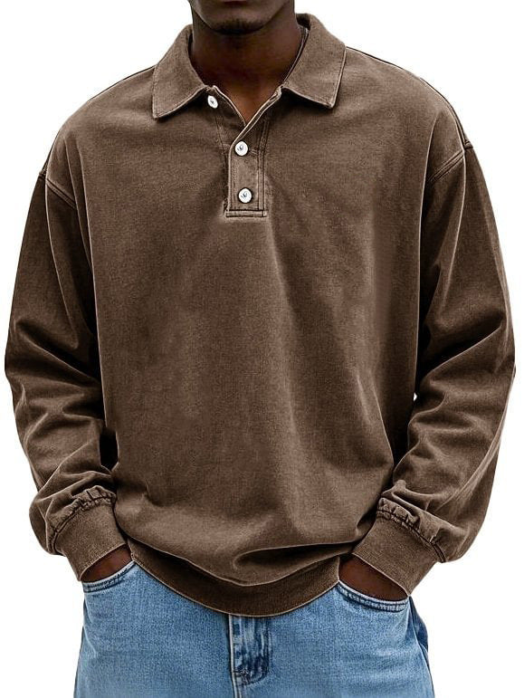 Erwin | Poloshirt mit strukturiertem Kragen