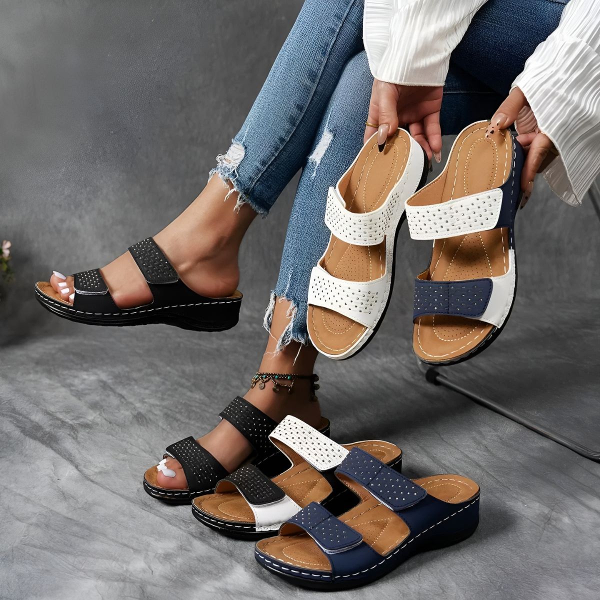Théodora™ | Orthopädische Sandalen