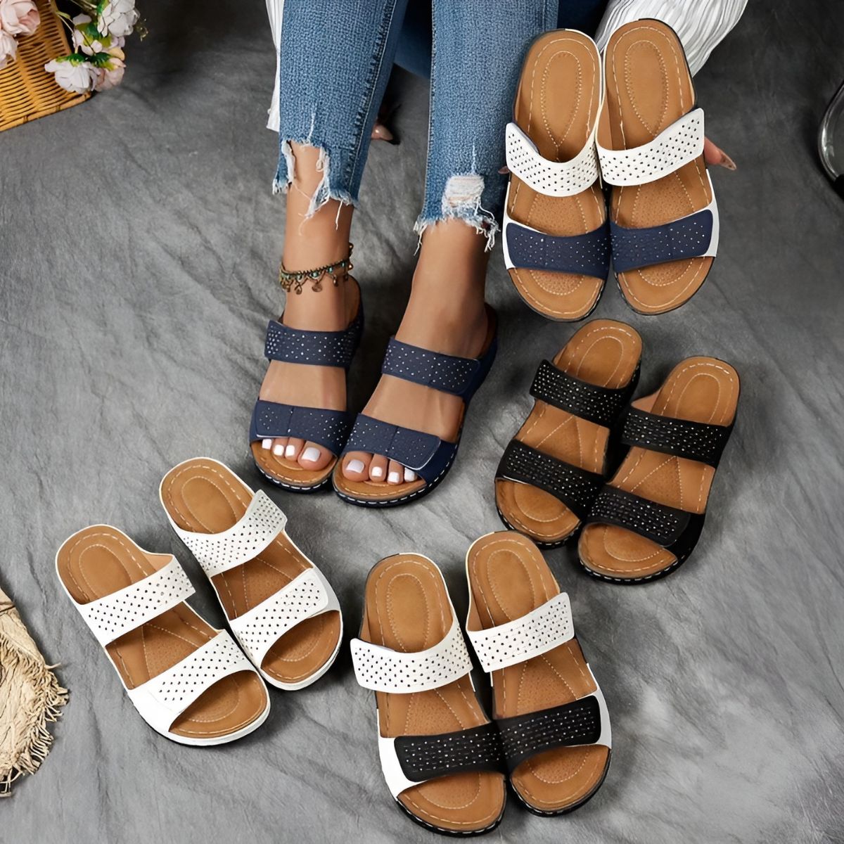 Théodora™ | Orthopädische Sandalen