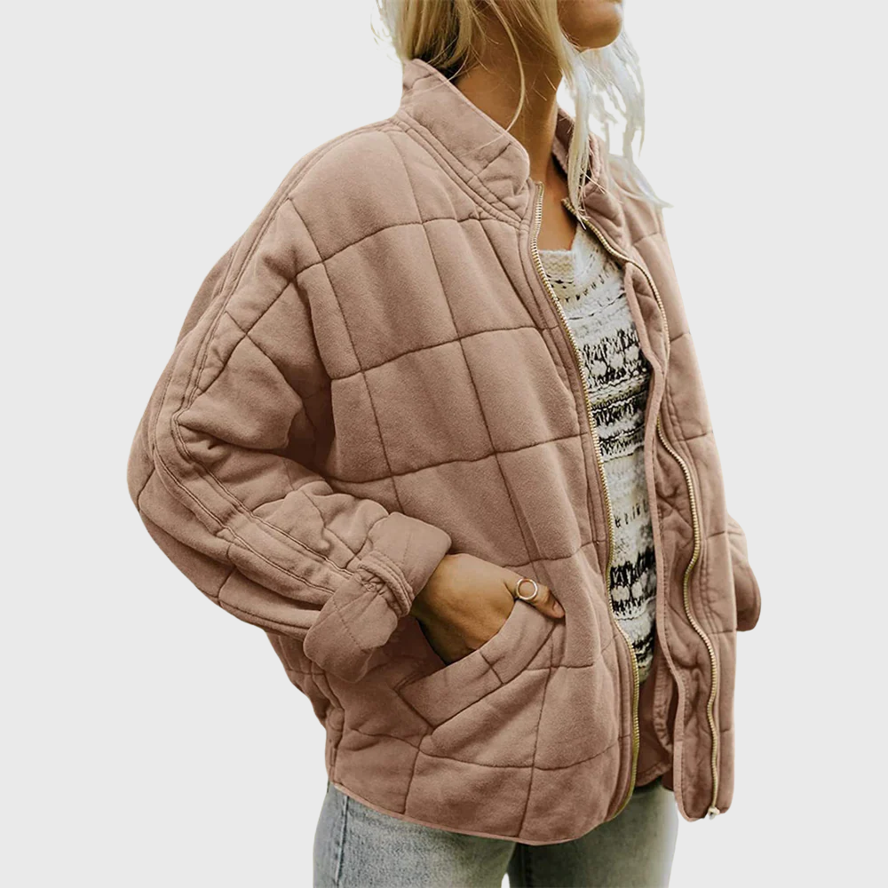 Zelda™ – Zeitloses Übergangsjacke für stilvolle Frauen