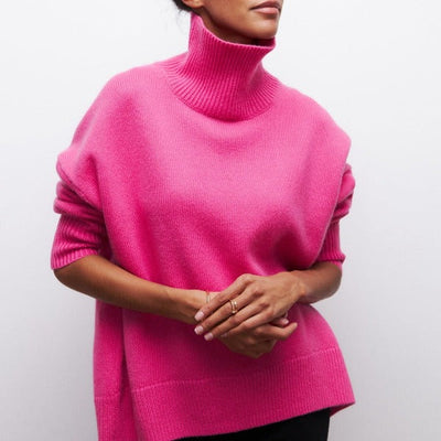 Margot - Strickrollkragenpullover