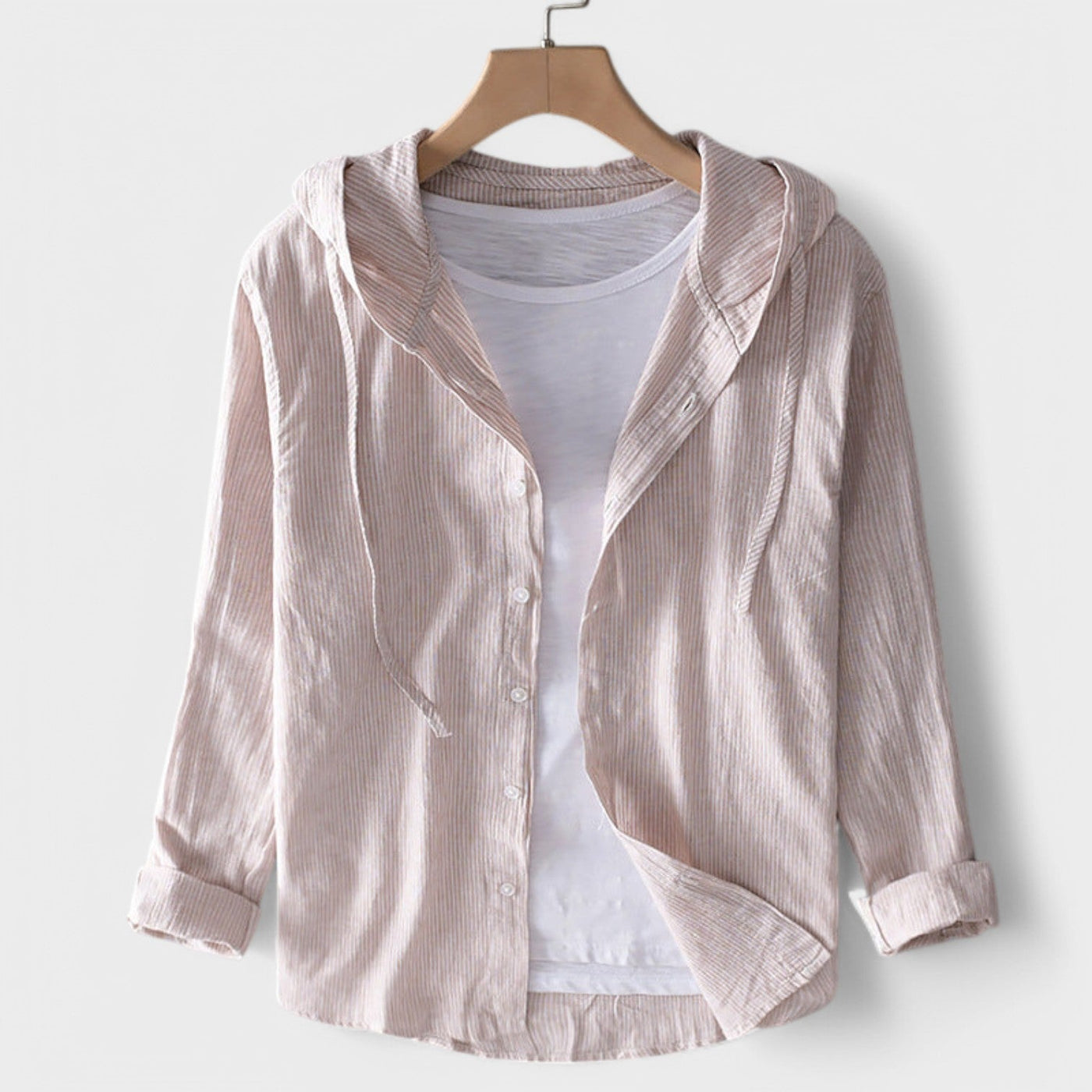 CLARA – Bluse aus Baumwolle mit Kapuze