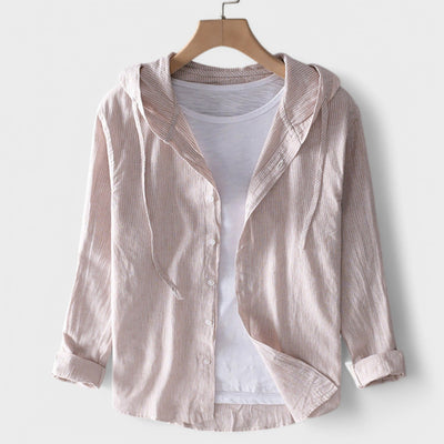 CLARA – Bluse aus Baumwolle mit Kapuze