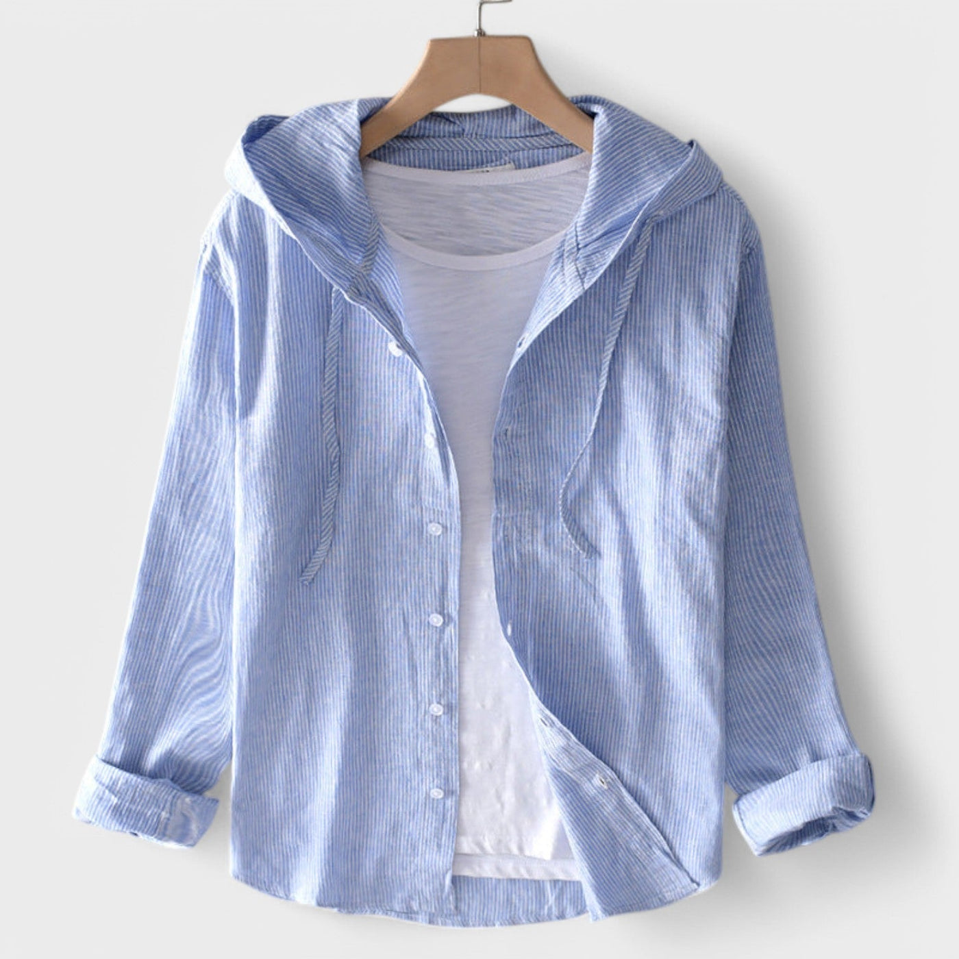 CLARA – Bluse aus Baumwolle mit Kapuze