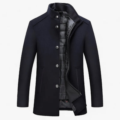 Alex | Lässiger Wolltrenchcoat
