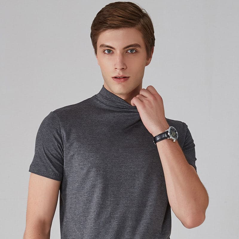 Nicolas®  Hochgeschlossenes slimfit T-shirt