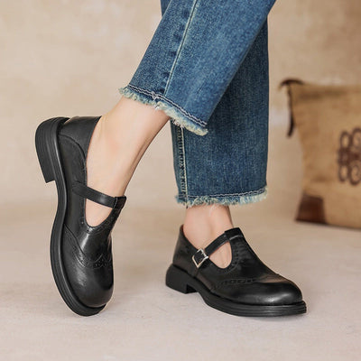 Eleonore™ – Bequeme und elegante Mary Janes aus Leder