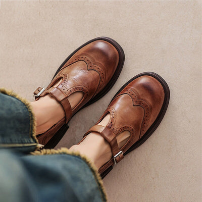Eleonore™ – Bequeme und elegante Mary Janes aus Leder