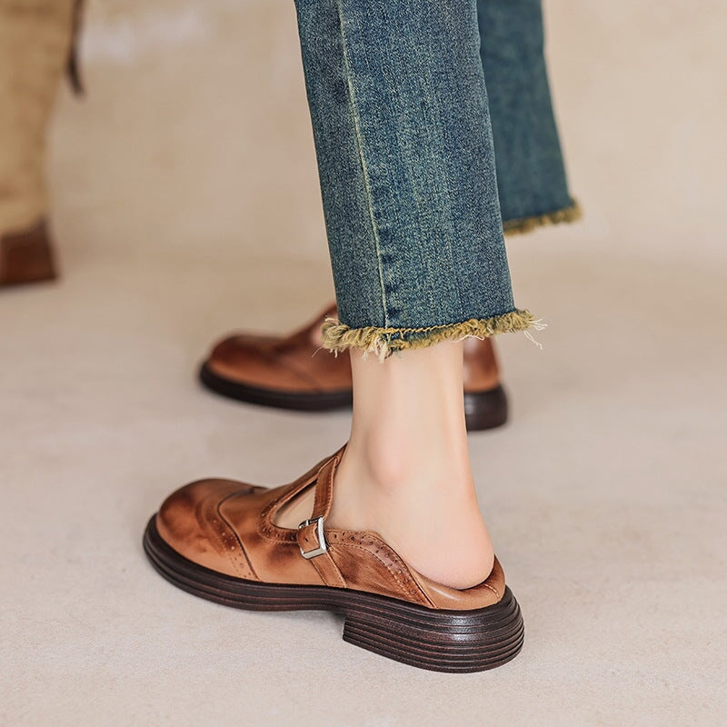Eleonore™ – Bequeme und elegante Mary Janes aus Leder