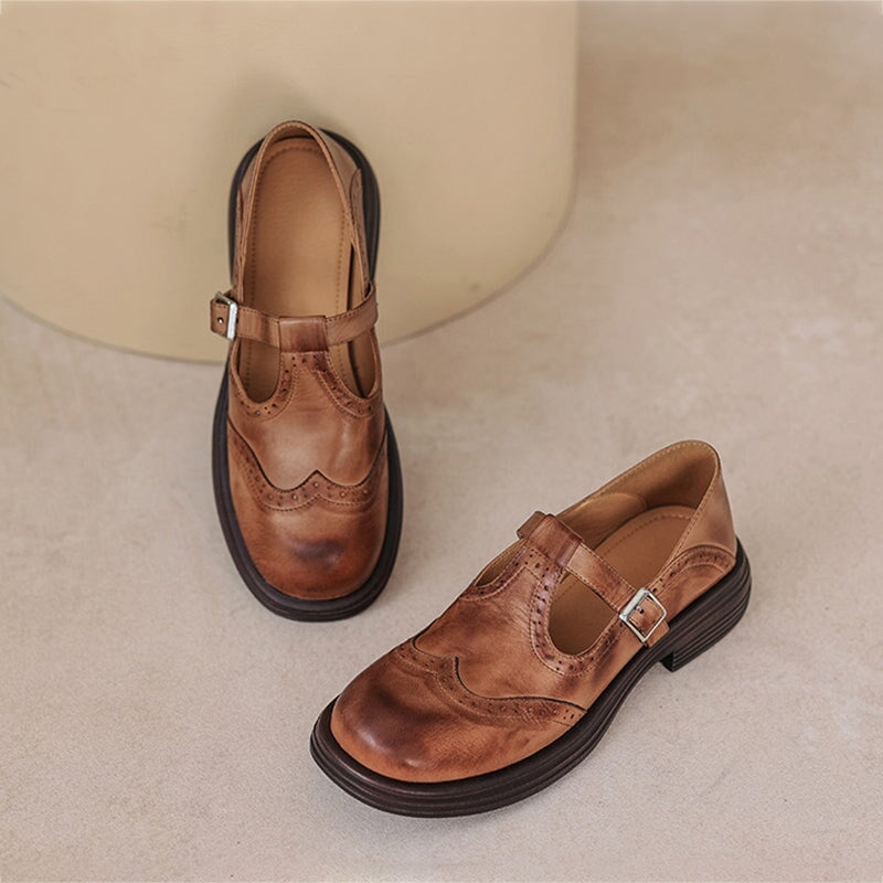 Eleonore™ – Bequeme und elegante Mary Janes aus Leder