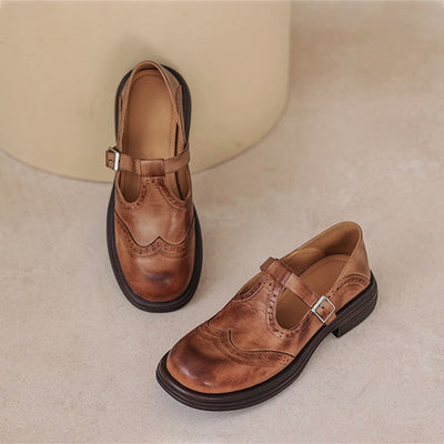 Eleonore™ – Bequeme und elegante Mary Janes aus Leder