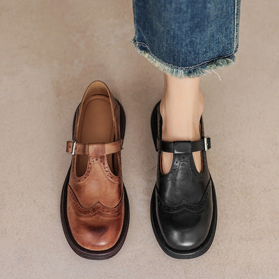 Eleonore™ – Bequeme und elegante Mary Janes aus Leder