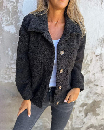 Sofia™ | Teddystoff Frühlingsjacke